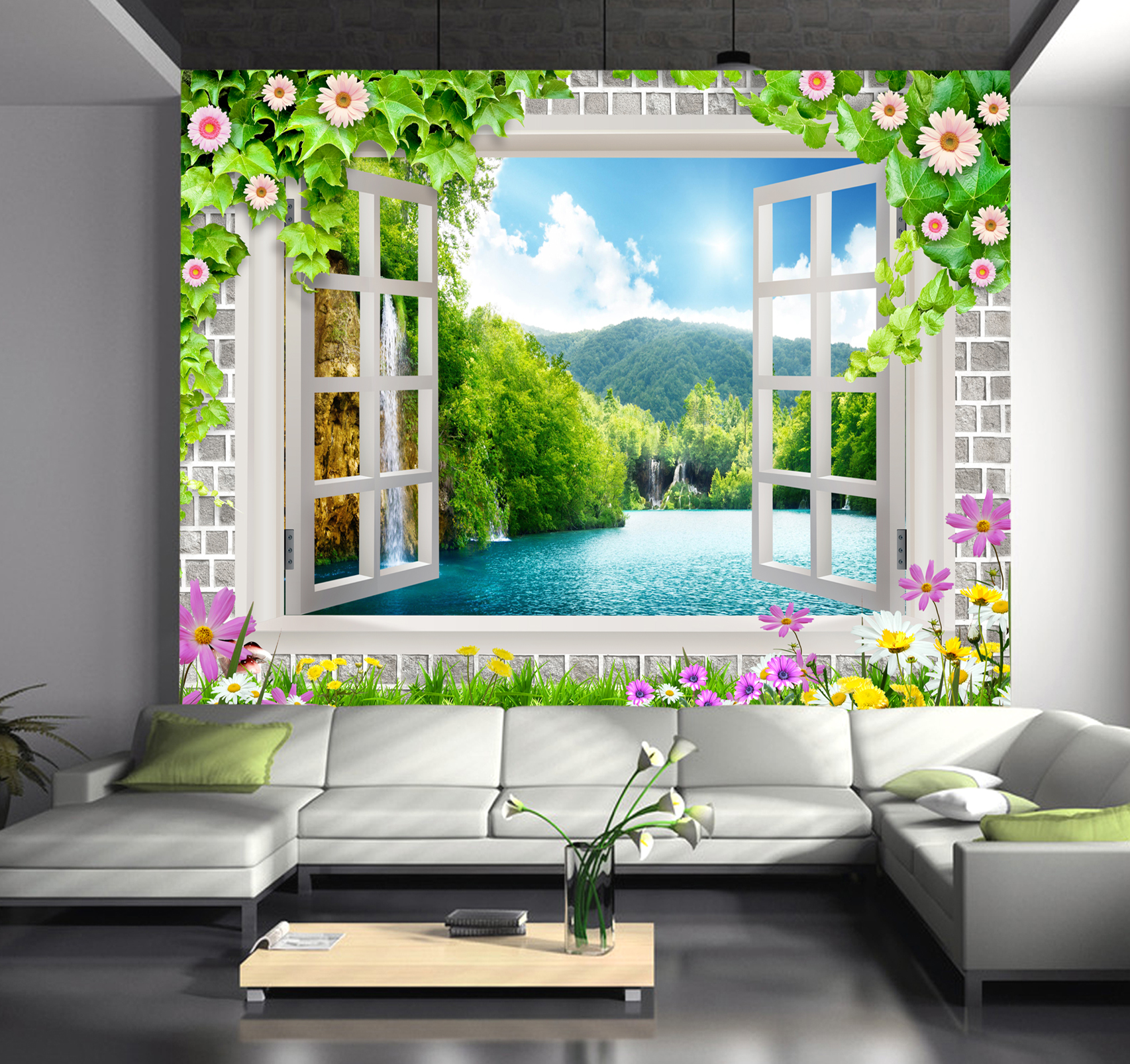 背景墻打印機應用